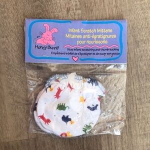 4/$25 baby scratch mittens new in package